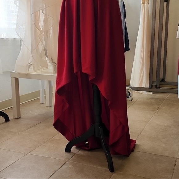 Speechless red high low dress - Picture 3 of 7